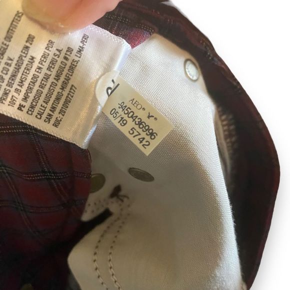 American Eagle | Womens Short Plaid Skirt | Size 4 - Picture 7 of 7